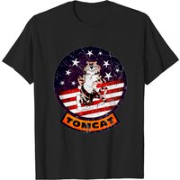 T-shirt F-14 Tomcat Avion de Chasse pour Hommes