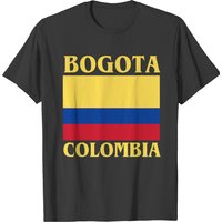 Bogota Colombia Flag T-shirt for Men — Mens T Shirts