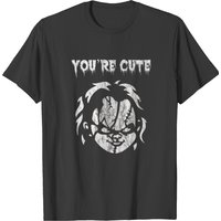 You Re Cute Chucky Scar T-Shirt for Men — Mens T Shirts