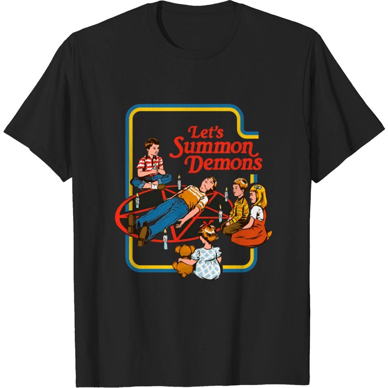 Child Let’s Summon Demons T-shirt for Men — Mens T Shirts
