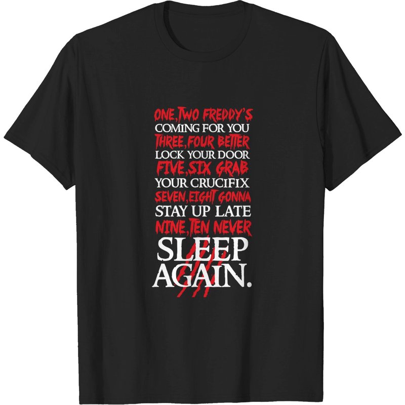 T-shirt Freddy's Coming F de Nightmare On Elm Street pour hommes — T-shirts pour hommes