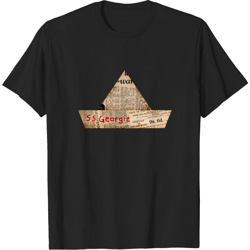 T-shirt noir SS Georgie pour hommes — T-shirts pour hommes