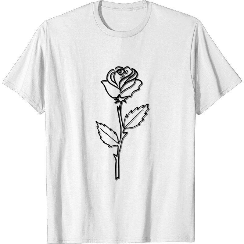T-shirt Black Rose pour hommes — T-shirts pour hommes