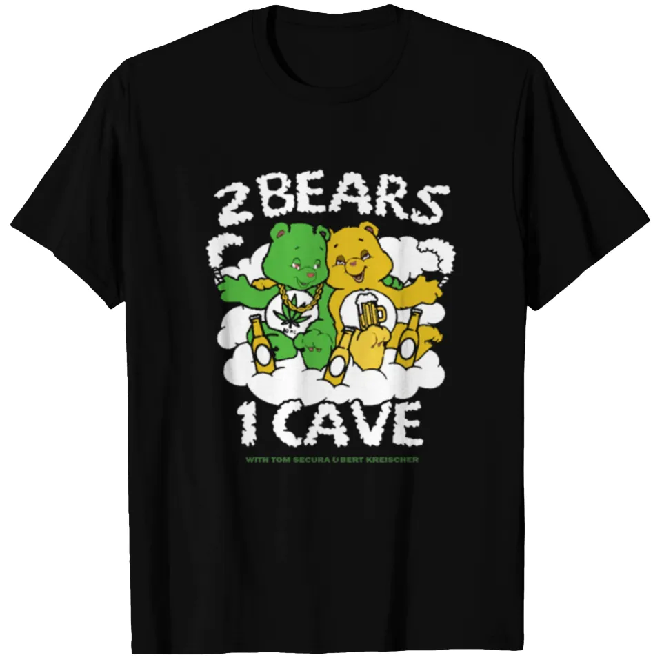 2 Bears 1 Cave Men's T-Shirt