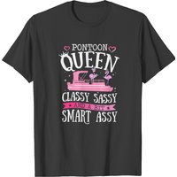 Pontoon Queen Classy Sassy T-shirt for Men