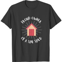 She Shed and Lady Cave Men's T-Shirt