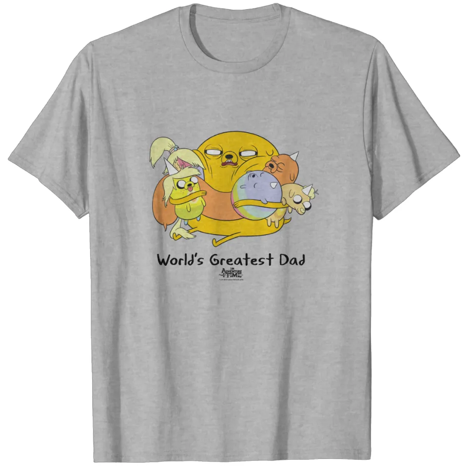 T-shirt Adventure Time Meilleur Papa du Monde pour Hommes — T-shirts pour hommes