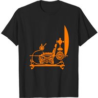 T-Shirt Time Machine pour hommes - Noir — T-shirts pour hommes