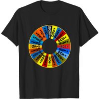 T-shirt Logo Wheel of Fortune pour hommes