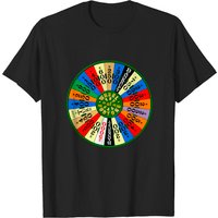 T-shirt avec logo Roue de la Fortune pour hommes