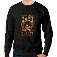 Sweatshirt unisexe Johnny Cash Outlaw Usic