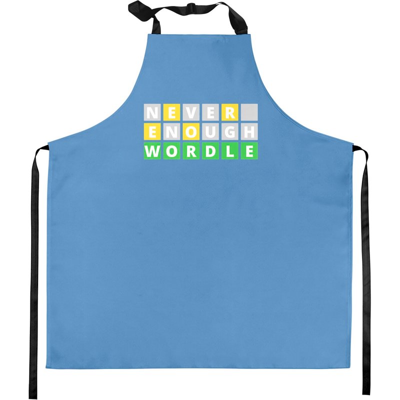 Tabliers de cuisine Wordle Jeu de mots Cadeau — Tabliers de cuisine