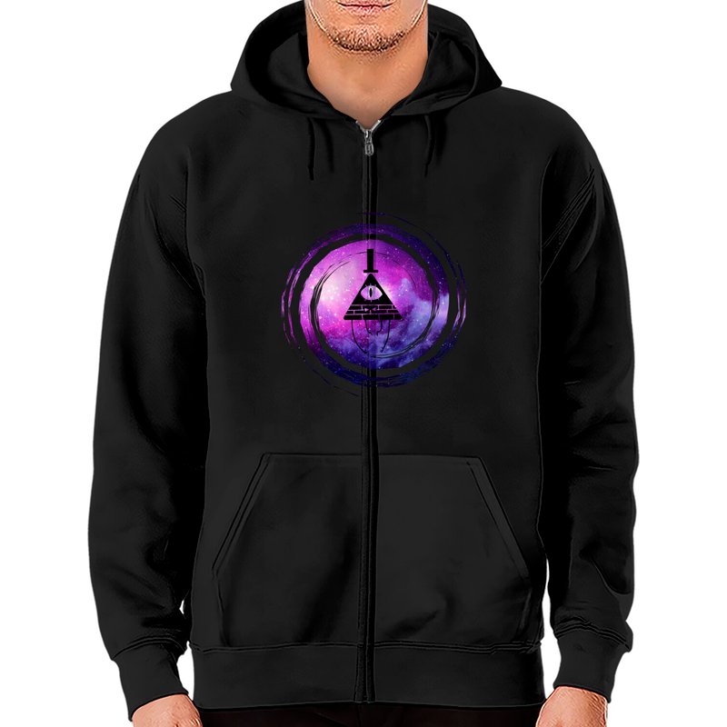 Je sais beaucoup de choses - Gravity Falls - Hoodie zippé unisexe — Sweats à capuche pour hommes