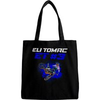 Eli Tomac 3 ET3 2022 Motorcycle Racer Tote Bags
