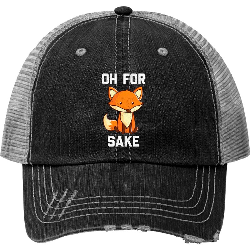 Chapeau Trucker Oh For Fox Sake — Casquette de baseball