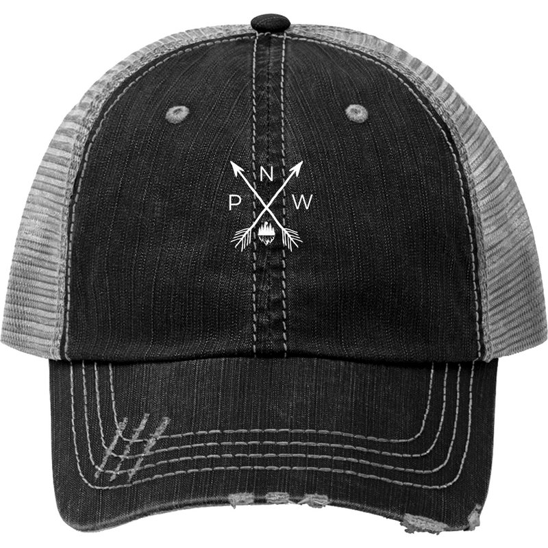 Pacific Northwest Trucker Hats for Men and Women — Baseball Cap