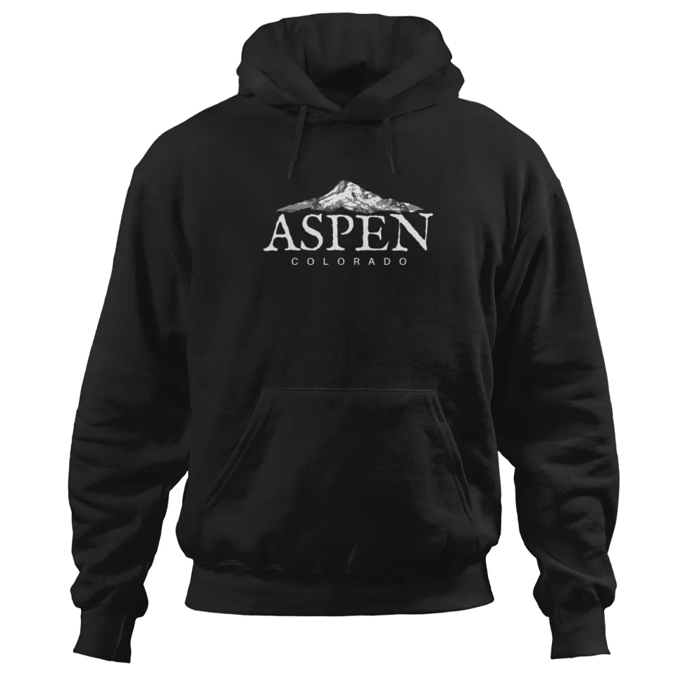 Hoodies Aspen Co Shirt Colorado Mountain Town pour Unisexe — Sweats à capuche pour hommes