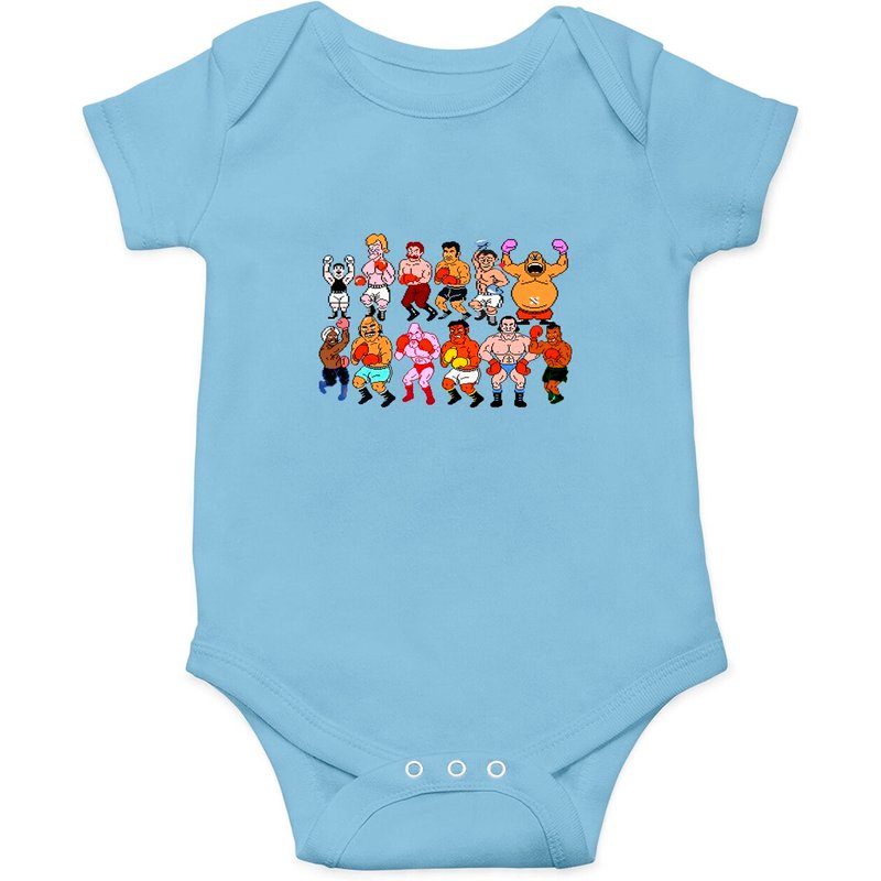 Body classique 8 bits Mike Tyson's Punchout — Bodys bébé
