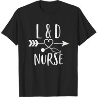 T-shirt pour homme Infirmier en travail et accouchement