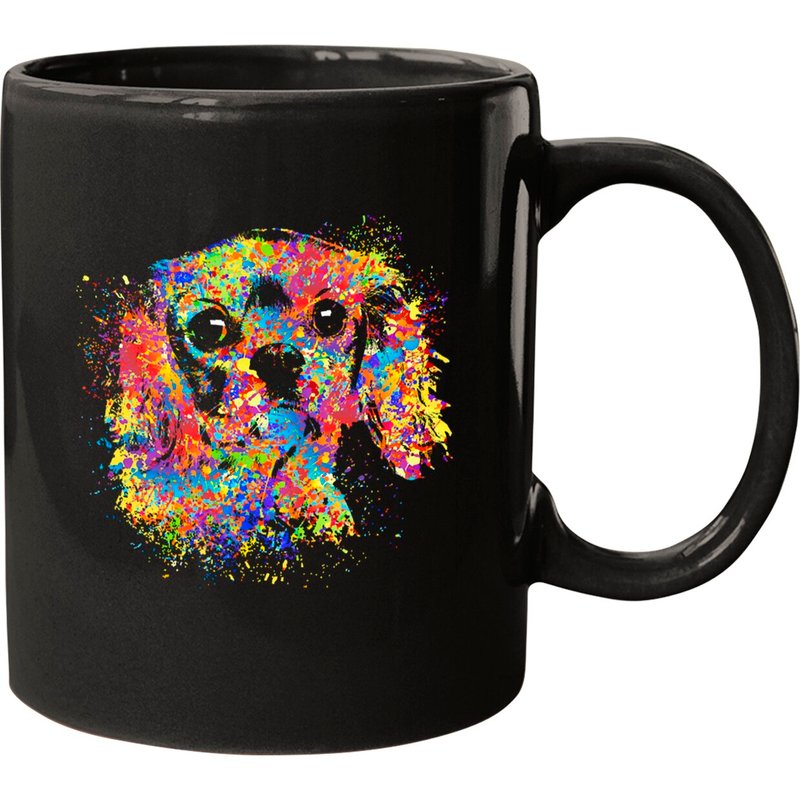 Cavalier King Charles Spaniel Colorful Mugs — Mugs & Tumblers