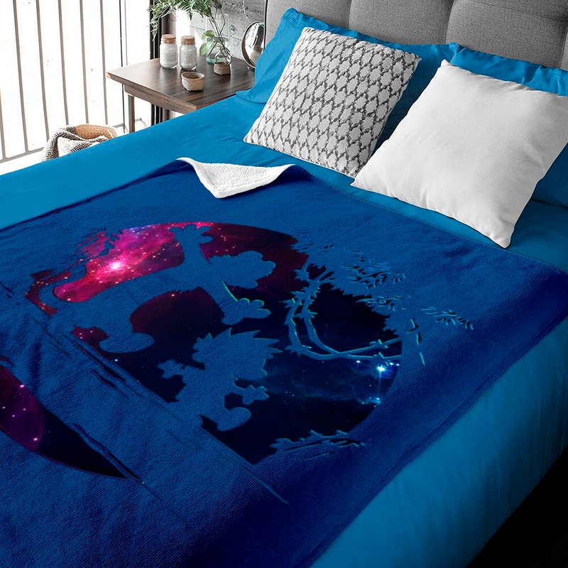 Calvin And Hobbes Galaxy Baby Blanket — Baby Blankets