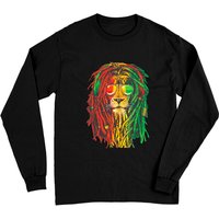 T-shirt à manches longues Bob Marley Art Lion Rasta