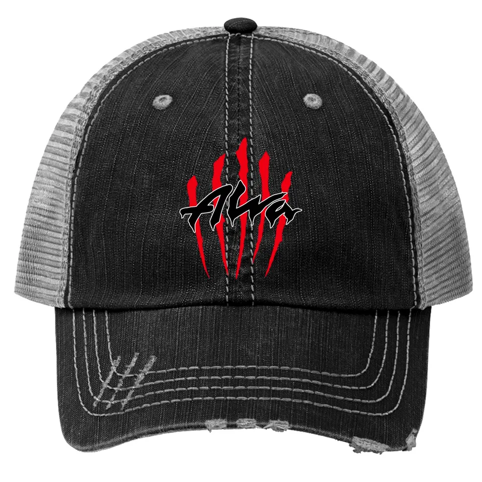 Alva Skate Unisex Trucker Cap with Mesh Backing — Baseball Cap