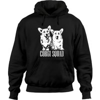 Corgi Squad Welsh Corgi Design Men's Hoodies — Mens Hoodies