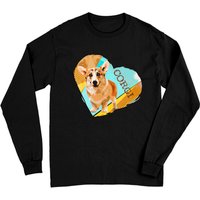 T-shirt à manches longues Corgi Welsh Corgi (3) pour unisex