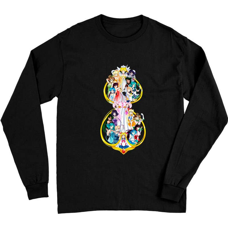 Senshi et Princesses - Sailor Moon - T-shirt à manches longues — T-shirts pour hommes
