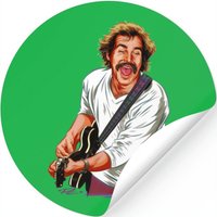 Jimmy Buffett - An Illustration by Paul Cemmick - Stickers