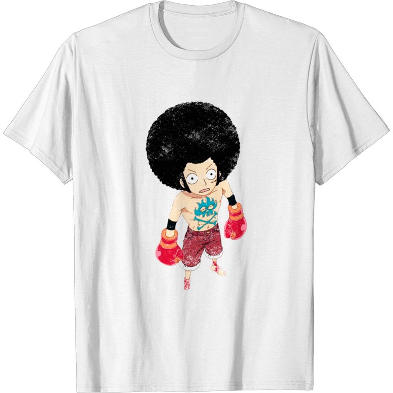 T-shirt Boxing Luffy Style Grunge pour hommes — T-shirts pour hommes