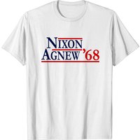 Nixon Agnew 1968 Presidential Campaign T-shirt for Men — Mens T Shirts