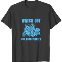 T-shirt Attention aux Pirates de la Route — T-shirts pour hommes