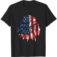 T-shirt des peuples autochtones des États-Unis pour le 4 juillet