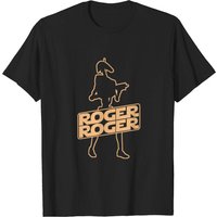 T-shirt Noir pour Hommes Roger Roger — T-shirts pour hommes
