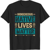 T-shirt Indigenous Native Lives Matter pour hommes — T-shirts pour hommes