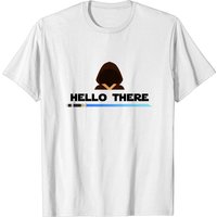 Hello There Men's T-Shirt in Heliconia