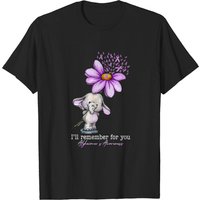 T-shirt Élémentaire pour Hommes - Élément de Sensibilisation à l'Alzheimer