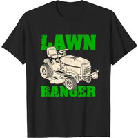 T-shirt Lawn Ranger pour Hommes - Noir