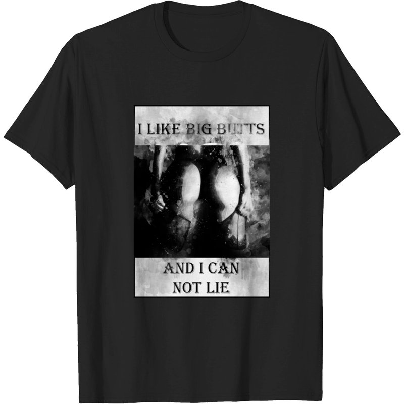 T-shirt pour hommes I Like Big Butts And I Can Not Lie