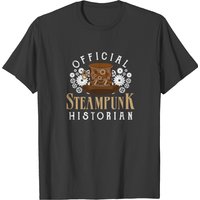 Official Steampunk Historian T-Shirt for Men — Mens T Shirts