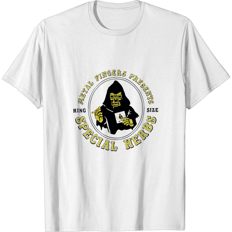 T-shirt Metal Fingers Special Herbs pour hommes — T-shirts pour hommes