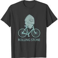 Rolling Stone Cyclist T-Shirt for Men - Black — Mens T Shirts