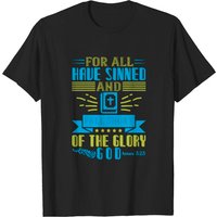 T-shirt For, tous ont péché et sont privés de la gloire G — T-shirts pour hommes