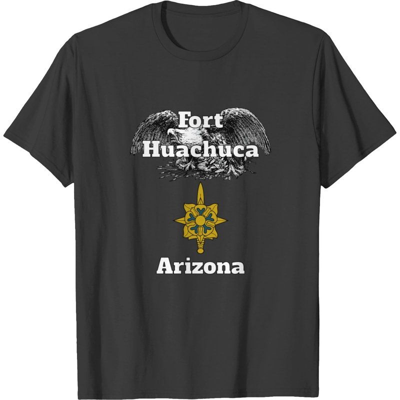 T-shirt Design de la Branche de Renseignement Militaire Fort Huachuca pour Hommes — T-shirts pour hommes