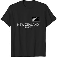 T-shirt de rugby New Zealand Zelanda pour hommes — T-shirts pour hommes