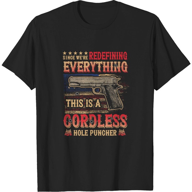 T-shirt pour hommes "This Is A Cordless Hole Puncher — T-shirts pour hommes