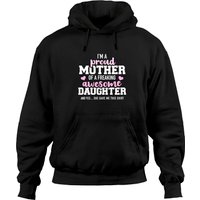 Fière Mère d'une Fille Incroyable Hoodie Unisexe — Sweats à capuche pour hommes