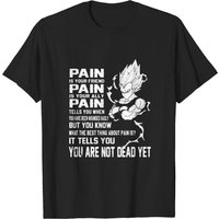 T-shirt Vegeta Pain Quote Super Saiyan God pour hommes — T-shirts pour hommes